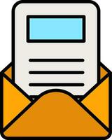 Newsletter Vector Icon