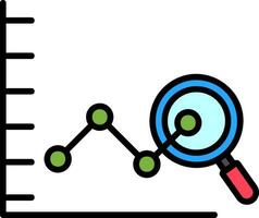 Predictive Analysis Vector Icon