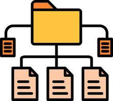 Data Structure Vector Icon