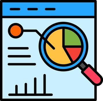 Statistical Analysis Vector Icon