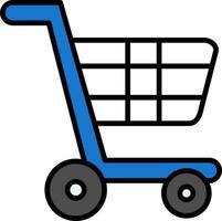 icono de vector de compras