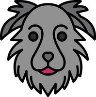 Border Collie Vector Icon