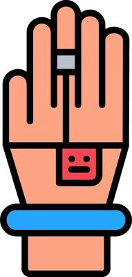 Hand Gesture Vector Icon