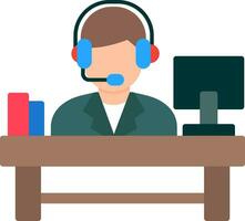 Help Desk Vector Icon