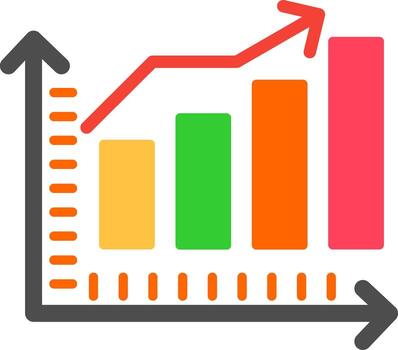 icono de vector de estadísticas