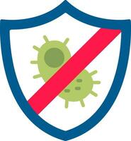antibacteriano vector icono