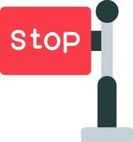 Stop Vector Icon