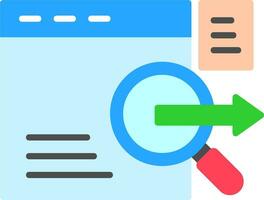 Data Query Vector Icon