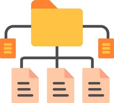 Data Structure Vector Icon