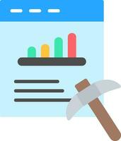 Data Mining Vector Icon
