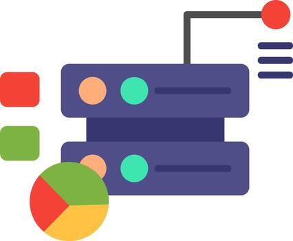 icono de vector de base de datos