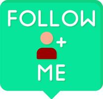 Follow Me Vector Icon