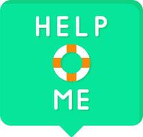 Help Me Vector Icon