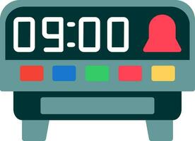 Digital Clock Vector Icon