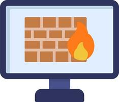 Firewall Vector Icon