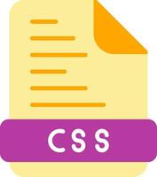 CSS File Vector Icon