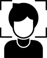 Face Scanner Vector Icon