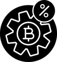 icono de vector de criptomoneda