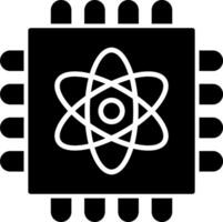 Quantum Computing Vector Icon