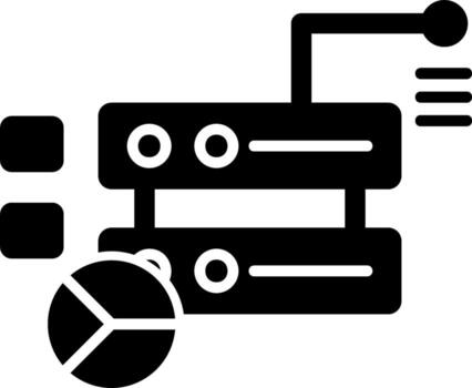 icono de vector de base de datos