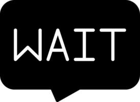 Wait Vector Icon