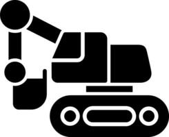 Excavator Vector Icon