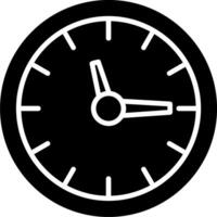 icono de vector de reloj