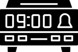 icono de vector de reloj digital