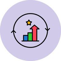 Continuous Improvement Vector Icon