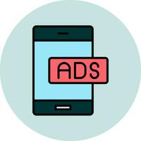 Ads Vector Icon