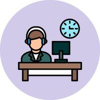 Business Hours Vector Icon