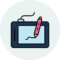 Drawing Tablet Vector Icon