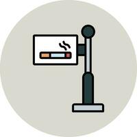 Smoking Area Vector Icon