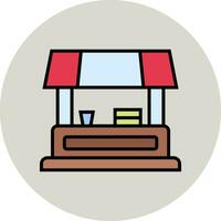 Food Stall Vector Icon