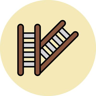 Rail Road Vector Icon