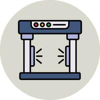 Metal Detector Vector Icon