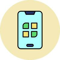 Mobile App Vector Icon