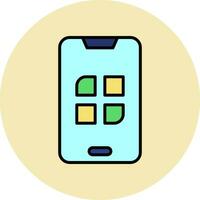 Mobile App Vector Icon