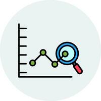 Predictive Analysis Vector Icon