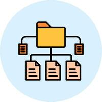 Data Structure Vector Icon