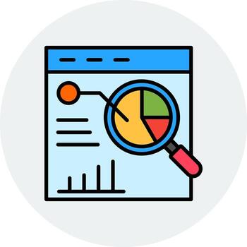 Statistical Analysis Vector Icon