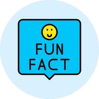 Fun Fact Vector Icon