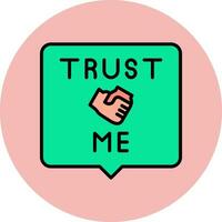 Trust Me Vector Icon