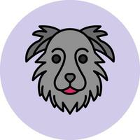 Border Collie Vector Icon