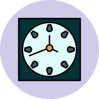 icono de vector de reloj