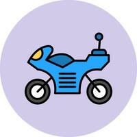 icono de vector de moto