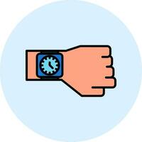 icono de vector de reloj inteligente