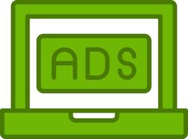 Ads Vector Icon