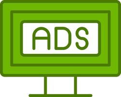 Ads Vector Icon