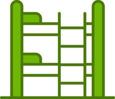 Bunk Bed Vector Icon